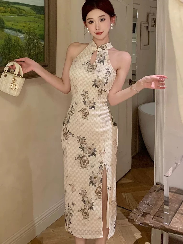 No feelings qipao dress Q231 images